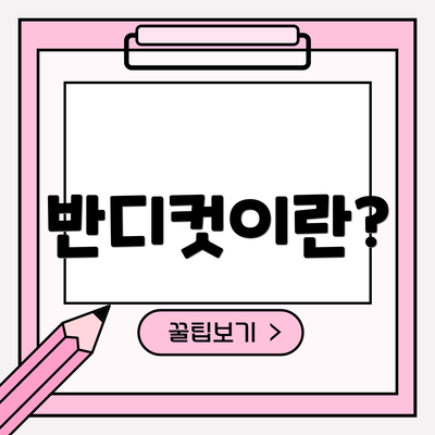 반디컷이란?