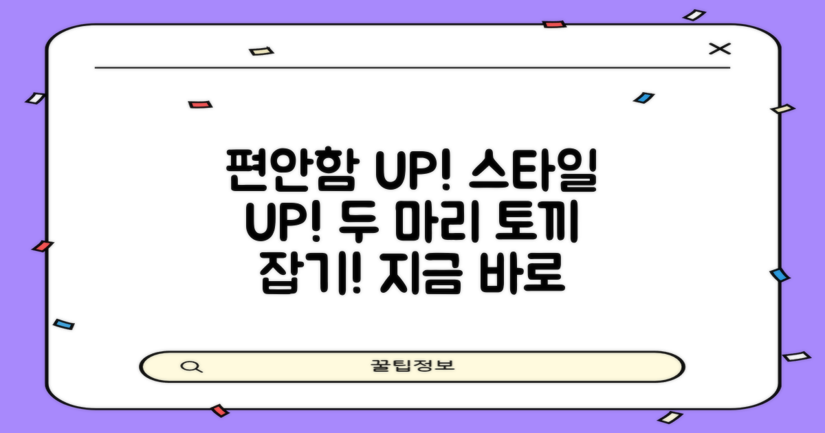 편안함과 스타일, 두 마리 토끼 잡기